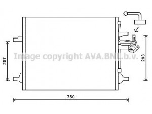 AVA QUALITY COOLING VO5166D kondensatorius, oro kondicionierius 
 Oro kondicionavimas -> Kondensatorius
31305212, 31332027