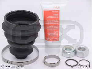 CDX 22-2201 gofruotoji membrana, kardaninis velenas 
 Ratų pavara -> Gofruotoji membrana