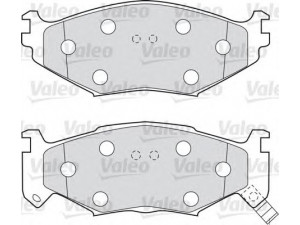 VALEO 598600 stabdžių trinkelių rinkinys, diskinis stabdys 
 Techninės priežiūros dalys -> Papildomas remontas
4423 812, 4423 822, 4423812, 4423822