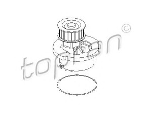 TOPRAN 202 280 vandens siurblys 
 Aušinimo sistema -> Vandens siurblys/tarpiklis -> Vandens siurblys
09192793, 13 34 025, 13 34 065