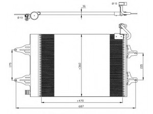 NRF 35480 kondensatorius, oro kondicionierius 
 Oro kondicionavimas -> Kondensatorius
5Z0820411, 6Q0820411B, 6Q0820411E