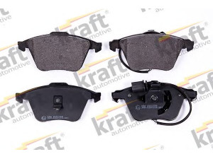 KRAFT AUTOMOTIVE 6000368 stabdžių trinkelių rinkinys, diskinis stabdys 
 Techninės priežiūros dalys -> Papildomas remontas
4B0 698 151 AC, 4B0 698 151 AD