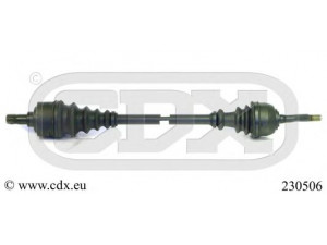 CDX 230506 kardaninis velenas 
 Ratų pavara -> Kardaninis velenas
7701348098, 7701498698, 7711106121