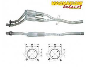 MAGNAFLOW 80676D katalizatoriaus keitiklis 
 Išmetimo sistema -> Katalizatoriaus keitiklis
18312248262
