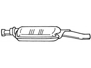 AKS DASIS SG35434 vidurinis duslintuvas
