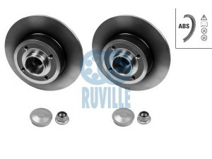 RUVILLE 5586BD stabdžių diskas 
 Ašies montavimas/vairavimo mechanizmas/ratai -> Rato stebulė/montavimas -> Rato guolis
77 01 207 823
