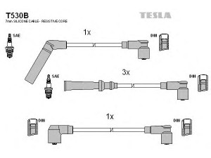 TESLA T530B uždegimo laido komplektas 
 Kibirkšties / kaitinamasis uždegimas -> Uždegimo laidai/jungtys
22450-65E25