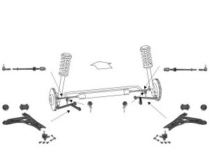 MEYLE WG0190300 vairavimo mechanizmas; rato pakaba 
 Ašies montavimas/vairavimo mechanizmas/ratai -> Prekių paieška pagal schemą