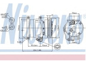 NISSENS 89108 kompresorius, oro kondicionierius 
 Oro kondicionavimas -> Kompresorius/dalys
96291294, 96394569, 96460070, 96291294