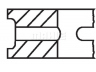 MAHLE ORIGINAL 043 26 N0 stūmoklio žiedų komplektas 
 Variklis -> Cilindrai/stūmokliai
411 580 29, 411 580 41