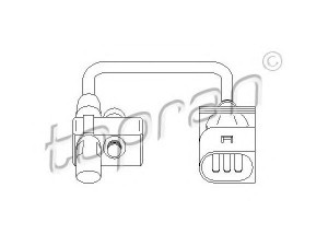 TOPRAN 501 443 RPM jutiklis, variklio valdymas 
 Variklis -> Variklio elektra
1362 7 787 192, 1362 7 809 334