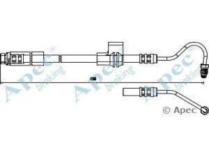 APEC braking HOS3737 stabdžių žarnelė 
 Stabdžių sistema -> Stabdžių žarnelės
1333957, 4N112282BA