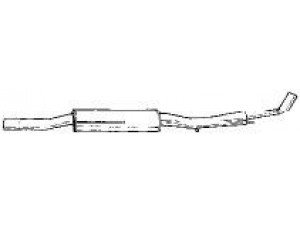 AKS DASIS SG18404 vidurinis duslintuvas