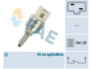FAE 24610 stabdžių žibinto jungiklis 
 Stabdžių sistema -> Stabdžių žibinto jungiklis
35350-SK4-E00, 35350-SK4-E01, XKB 10001