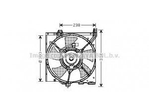 AVA QUALITY COOLING DN7504 ventiliatorius, radiatoriaus 
 Aušinimo sistema -> Oro aušinimas
214815B401, 214820C025, 2148350Y00