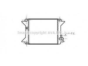 AVA QUALITY COOLING CN2001 radiatorius, variklio aušinimas 
 Aušinimo sistema -> Radiatorius/alyvos aušintuvas -> Radiatorius/dalys
95606691