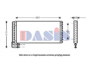 AKS DASIS 262190N kondensatorius, oro kondicionierius 
 Oro kondicionavimas -> Kondensatorius
81619206011, 81619206018