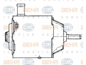 HELLA 8EW 009 157-281 elektrovariklis, vidinis pūtiklis 
 Šildymas / vėdinimas -> Orpūtė/dalys
81 28601 6060, 000 820 91 42, A 000 820 91 42