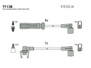 TESLA T113B uždegimo laido komplektas 
 Kibirkšties / kaitinamasis uždegimas -> Uždegimo laidai/jungtys