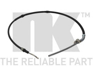 NK 9047127 trosas, stovėjimo stabdys 
 Stabdžių sistema -> Valdymo svirtys/trosai
2H0609721A