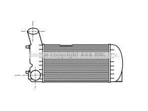 AVA QUALITY COOLING AI4094 tarpinis suslėgto oro aušintuvas, kompresorius 
 Variklis -> Oro tiekimas -> Įkrovos agregatas (turbo/superįkrova) -> Tarpinis suslėgto oro aušintuvas
034145805A, 035145805F