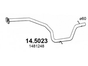 ASSO 14.5023 išleidimo kolektorius 
 Išmetimo sistema -> Išmetimo vamzdžiai
1377430, 1388769, 1481248