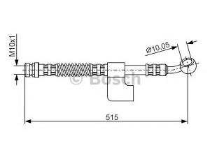 BOSCH 1 987 476 899 stabdžių žarnelė 
 Stabdžių sistema -> Stabdžių žarnelės
58732 22000, 58732 22100