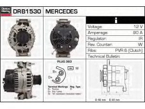 DELCO REMY DRB1530 kintamosios srovės generatorius 
 Elektros įranga -> Kint. sr. generatorius/dalys -> Kintamosios srovės generatorius