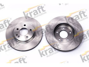 KRAFT AUTOMOTIVE 6041180 stabdžių diskas 
 Stabdžių sistema -> Diskinis stabdys -> Stabdžių diskas
0 5098 064AA, 5098 064AA, 203 421 05 12