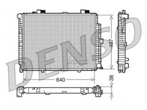 DENSO DRM17086 radiatorius, variklio aušinimas 
 Aušinimo sistema -> Radiatorius/alyvos aušintuvas -> Radiatorius/dalys
2105000103, 2105001203, 2105001903