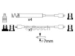 BOSCH 0 986 356 796 uždegimo laido komplektas 
 Kibirkšties / kaitinamasis uždegimas -> Uždegimo laidai/jungtys
16 12 513E, 1612484, 90349319, 90350559