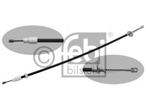 FEBI BILSTEIN 34905 trosas, stovėjimo stabdys 
 Stabdžių sistema -> Valdymo svirtys/trosai
204 420 09 85, 204 420 25 85