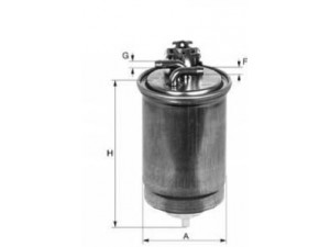 UNIFLUX FILTERS XN740 kuro filtras 
 Techninės priežiūros dalys -> Papildomas remontas
1GD 127 401, 6N0 127 401 F, 6N0 127 401 G