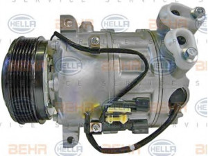 HELLA 8FK 351 322-321 kompresorius, oro kondicionierius 
 Oro kondicionavimas -> Kompresorius/dalys
3 125 052 1, 3 600 045 4, 3 600 242 3