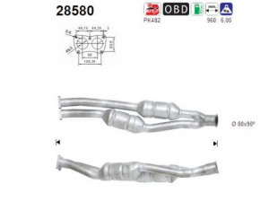 AS 28580 katalizatoriaus keitiklis