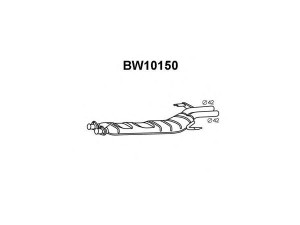 VENEPORTE BW10150 priekinis duslintuvas 
 Išmetimo sistema -> Duslintuvas
18121175880, 18121175883