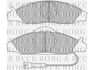 BORG & BECK BBP1633 stabdžių trinkelių rinkinys, diskinis stabdys 
 Techninės priežiūros dalys -> Papildomas remontas
4813005100, 4813005110, 4813005100