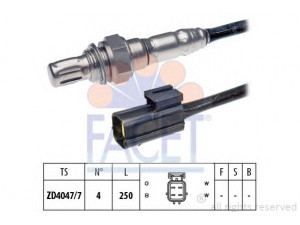 FACET 10.7199 lambda jutiklis 
 Išmetimo sistema -> Jutiklis/zondas
3 914 864, F32Z-9F472-B, AJ55-18-861