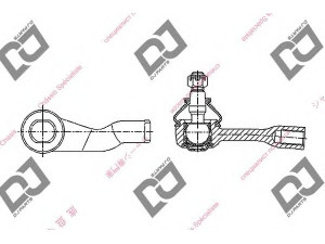 DJ PARTS DE1323 skersinės vairo trauklės galas 
 Vairavimas -> Vairo mechanizmo sujungimai
45046-87282, 4504687282, 45047-87280