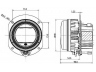 HELLA 1F0 011 988-081 prožektorius