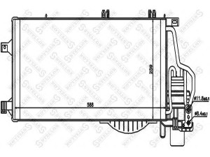 STELLOX 10-45141-SX kondensatorius, oro kondicionierius 
 Oro kondicionavimas -> Kondensatorius
13106020, 13106021, 1850093, 93177423