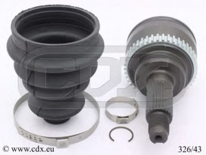 CDX 326/43 jungčių komplektas, kardaninis velenas 
 Ratų pavara -> Sujungimai/komplektas
4705753, 4705754, 4410183E10, 93170265