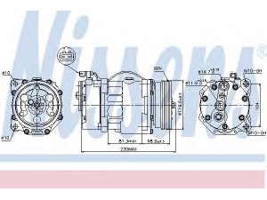 NISSENS 89040 kompresorius, oro kondicionierius 
 Oro kondicionavimas -> Kompresorius/dalys
1067110, 1067111, 1H0.820.803 D