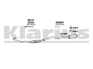 KLARIUS 060392U išmetimo sistema 
 Išmetimo sistema -> Išmetimo sistema, visa