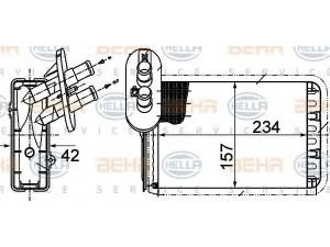 HELLA 8FH 351 313-451 šilumokaitis, salono šildymas 
 Šildymas / vėdinimas -> Šilumokaitis
1 072 814, 1 528 756, 7 204 829