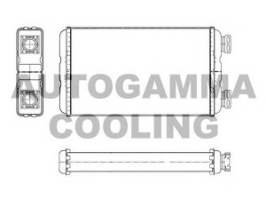 AUTOGAMMA 104616 šilumokaitis, salono šildymas 
 Šildymas / vėdinimas -> Šilumokaitis
2711500QAF, 4415542, 93181454, 7701207992