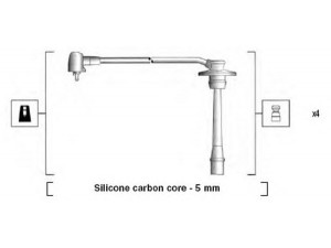 MAGNETI MARELLI 941335010907 uždegimo laido komplektas 
 Kibirkšties / kaitinamasis uždegimas -> Uždegimo laidai/jungtys