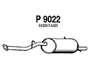 FENNO P9022 galinis duslintuvas 
 Išmetimo sistema -> Duslintuvas
4430-5FA030, 4430-5FA031, 4430-5FA120