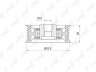 LYNXauto PB-7022 kreipiantysis skriemulys, V formos rumbuotas diržas
MD368210