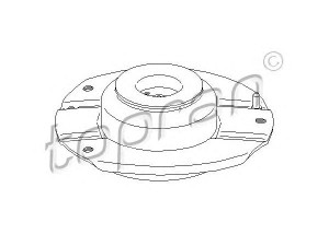 TOPRAN 721 812 pakabos statramsčio atraminis guolis 
 Ašies montavimas/vairavimo mechanizmas/ratai -> Montavimas, pakabos statramstis
5038 99